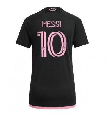 Inter Miami Lionel Messi #10 Replica Away Stadium Shirt for Women 2023-24 Short Sleeve